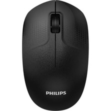 Alka Phılıps SPK7358, Siyah, USB Nano 2,4gh Kablosuz, 1600DPI, Optic, 3 Tuşlu, Sessiz Click, Mouse