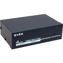 Alka S-Link SL-2504 4 Port 250 Mhz Monitör Çoklayıcı VGA Splitter Dağıtıcı