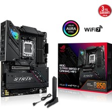 Alka Asus Rog Strıx B850-F Gamıng Wıfı7 Neo, 4xddr5, 4x M2, Hdmı, Dp, 2xtype-C, Wi-Fi 7, Bluetooth V5.4, Am5 Soket Gamıng Anakart