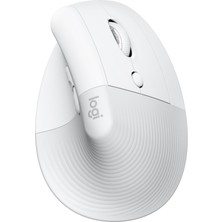 Alka Logıtech 910-006475, Lıft Beyaz,  Bluetooth, 1000DPI, Optik, 6 Tuşlu, Kablosuz, Mouse