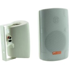 Alka Magicvoice Mv-38 11 cm Trafolu 50 W Beyaz Sütun Hoparlör 2'li Takım