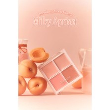 Valor Dasique Karıştırılabilir Renk Tonlarına Sahip 4’lü Krem Allık Blending Mood Cheek (18 Milky Apricot