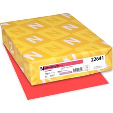 Valor Astrobrights Neenah ® Parlak Renkli Kağıt, Mektup Boyutunda Kağıt, 10,9 Kg, Fsc Sertifikalı, Roket