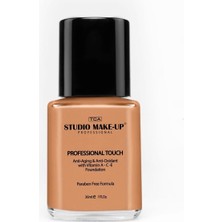 Valor Tca Studio Make-Up Professional Make Up Fondöten - Touch Foundation 7 30 ml 8680196114471