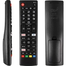 Alka Hey Lg Prıme Vıdeo-Netflıx-Movıes Tuşlu LCD LED Tv Kumanda (AKB75675311HIK752K531) (40123=19477)
