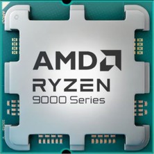 Alka Amd Ryzen 5 9600 6 Core, 3,80-5.20GHZ, 38MB Cache, 65W,  Am5 Soket, Tray, (Dahili Grafik Var, Fan Yok)