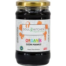 Valor Soul Kitchen Organik Üzüm Pekmezi 380GR (Soğuk Sıkım) (Şeker Ilavesiz)