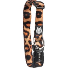 Valor Nazz Köpek Boyun Tasması Leopar Large 2,5X61 cm