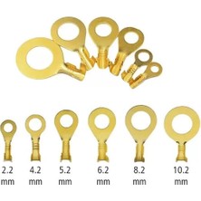 Alka Powermaster Tks-6 6.2 mm Sarı Topraklama Terminal Kablo Pabuç (150 Adet)
