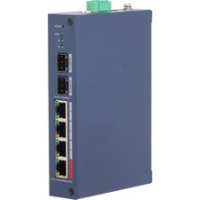 Alka Dahua CHS4206-4ET-90, 4 Port, Megabit, Poe 90W, 2 Port Sfp, Cloud Yönetilebilir, Switch
