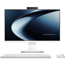 Alka Asus PM640KA-AI516512W0D, Ryzenaı 5-330, 23,8&amp;quot; Fhd Ekran, 16GB Ddr5 Ram, 512GB Ssd, Wi-Fi 6, Type-C, Paylaşımlı Ekran Kartı, Free Dos, All In One Pc, (Beyaz)
