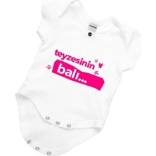 Valor Kız Bebek Teyzesinin Balı Baskılı Zıbın