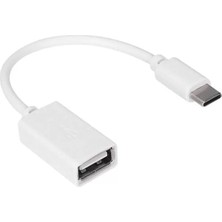 Alka Hytech HY-X112 Beyaz USB Dişi To Type-C Erkek Otg Çevirici