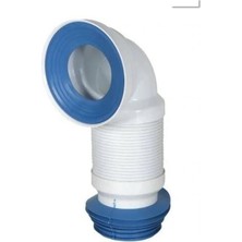 Alka Dirsekli Körüklü Kada 100 mm