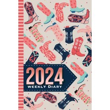 Valor 2024 Weekly Diary: 6x9 Dated Personal Organizer / Daily Scheduler With Checklist - To Do List - Not