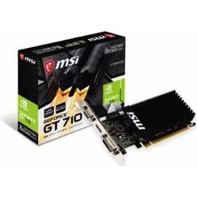 Alka Msı Geforce GT710 2GD3H Lp 2gb Ddr3 64BIT 1xvga 1xhdmı 1xdvı Ekran Kartı