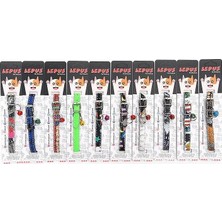 Valor Lepus Kedi Boyun Tasması Deri Desenli 10 Lu Paket 10X30 cm