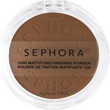 Valor Sephora Mattifying Finishing Powder-Uzun Süre Kalıcı Ince Yapılı Mat Bitişli Pudra 10G, 09 Deep Pea