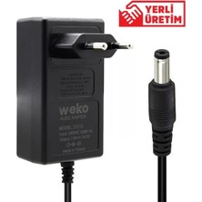 Alka Weko 7.8 Volt - 1 Amper Priz Tip Adaptör 5.5*2.5 Uç