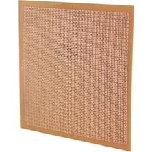 Alka Bakır Plaket Delikli 100X100 mm