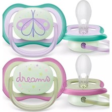 Valor Philips Avent Philips SCF376/19 Ultra Air Night Gece Emziği 0-6 Ay (Karanlıkta Parlar), SCF376/19