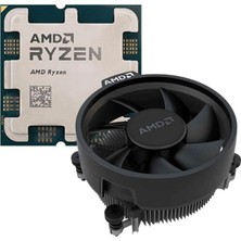 Alka Amd Ryzen 5 7500F 6 Core, 3,7-5.00GHZ, 38MB Cache, 65W,  Am5 Soket, Mpk, (Dahili Grafik Yok, Fan Var)