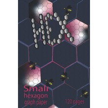 Valor Independently Published Hex Small Hexagon Graph Paper 6"x9"