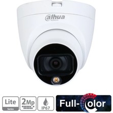 Alka Dahua HAC-HDW1209TLQ-LED-0280B, 2mpix, 2.8mm Lens, 20 mt Gece Görüşü, Full Color, 4 In 1, Dome Kamera