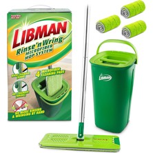 Valor Libman Rinse 'n Wring Paspas ve Kova Sistemi | Mikrofiber Zemin Paspası | Parke Zemin Temizleyici |