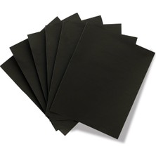 Valor Hygloss Products Siyah Siluet Kağıdı - Izleme Portre Çizim El Sanatları Kağıdı - 13,7 x 20,7 Cm, 25