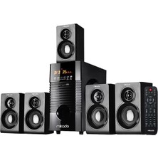 Alka Mikado MD-856BT Usb-Sd-Fm Destekli Multimedya 5+1 Bluetooth Speaker