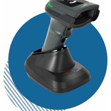 Alka Riopos RP55 Barkod Okuyucu 2d (1d) ve Karekod (2d) Kablosuz Bluetooth Bağlantısı, Cradle - Standlı