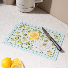 Valor Aryıldız Limone Cam Kesme Tahtası 25X35 cm