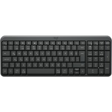 Alka Logıtech K250, Siyah, 920-013460, Bluetooth, Türkçe Q, Multimedya, Kompakt Klavye