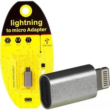 Alka Powermaster Iphone Lightnıng To Samsung Mıcro-Usb Çevirici Otg Aparat
