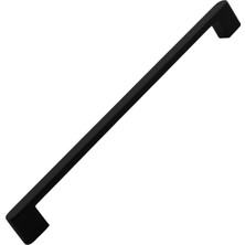 Valor Uhud Kulp 224 mm Siyah Metal Mutfak Mobilya Çekmece Mutfak Dolap Dolabı Kulpları Kapak Kulbu 22.4 C