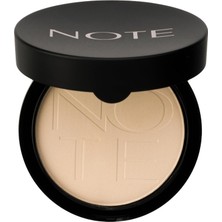 Valor Note Cosmetics Luminous Silk Compact Powder 01 Beige Mat Bitişli Toz Yüz Pudrası Beige
