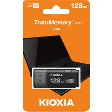 Alka Kıoxıa U301K 128GB USB 3.2 Gen1 Transmemory Flash Disk (Siyah)