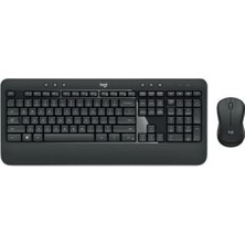 Alka Logıtech MK540 Q Tr Advanced Kablosuz Klavye Mouse Set Siyah 920-008687