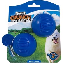 Valor Chuckit! Crunch Ball Köpek Oyuncağı, Orta (2'li Paket)