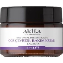 Valor Akita% 100 Doğal Göz Çevresi Kremi Lavanta 15ML