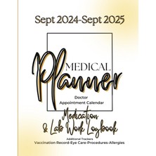 Valor Independently Published 2024 Monthly Medical Planner: Doctor Appointment Calendar