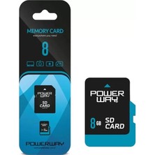 Alka Powerway 8 GB Micro Sd Hafıza Kartı Pwr-8