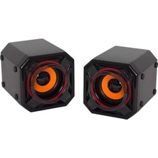 Alka Magicvoice A8 1+1 USB Mini Hoparlör - Speaker (2*5 Watt - 3 Ohm)