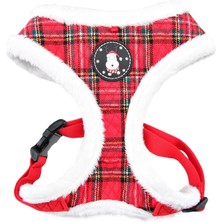 Valor Puppia PAQD-AC1470 Blitzen Harness A, M, Kareli Kırmızı