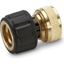 Valor Karcher Pirinç Hortum Bağlantı Aparatı 3/4'' Aqua Stop