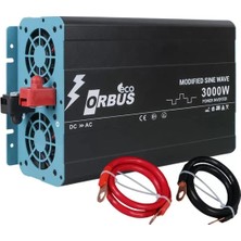 Alka Orbus ORB3000M 12 Volt - 3000 Watt Eco Modified Sinus Inverter