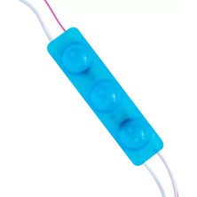 Alka Powermaster 12 Volt 1.5 Watt Mavi Yanıp Sönen Parlak Tek Renk 2835 69 x 16 mm IP65 160 – 180 Lümen 160 Derece Modül LED