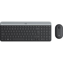 Alka Logitech MK470 Q Kablosuz USB Siyah Klavye/mouse Set 920-009435