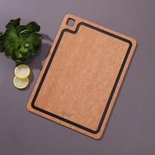 Valor Arow Kesme Tahtası Dikdörtgen Modern Tasarım Siyah Çerçeve Renkli 21X30 cm